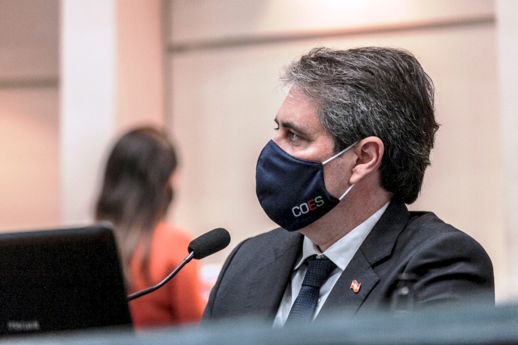Bruno Collaço/Agência AL - André Motta Ribeiro, secretário de Saúde de SC