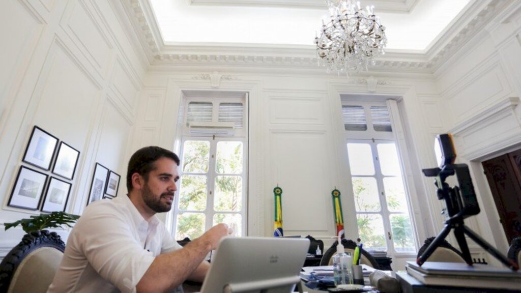 Felipe Dalla Valle/Palácio Piratini - Governador disse que ainda está em definição se o retorno das aulas ocorrerá ao longo do mês de maio ou a partir de junho