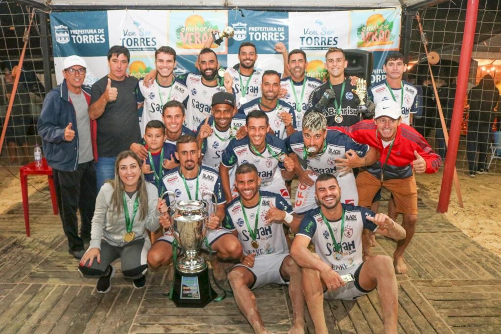PRAIANO DE BEACH SOCCER DEFINE CAMPEÕES NO MÁSTER E LIVRE