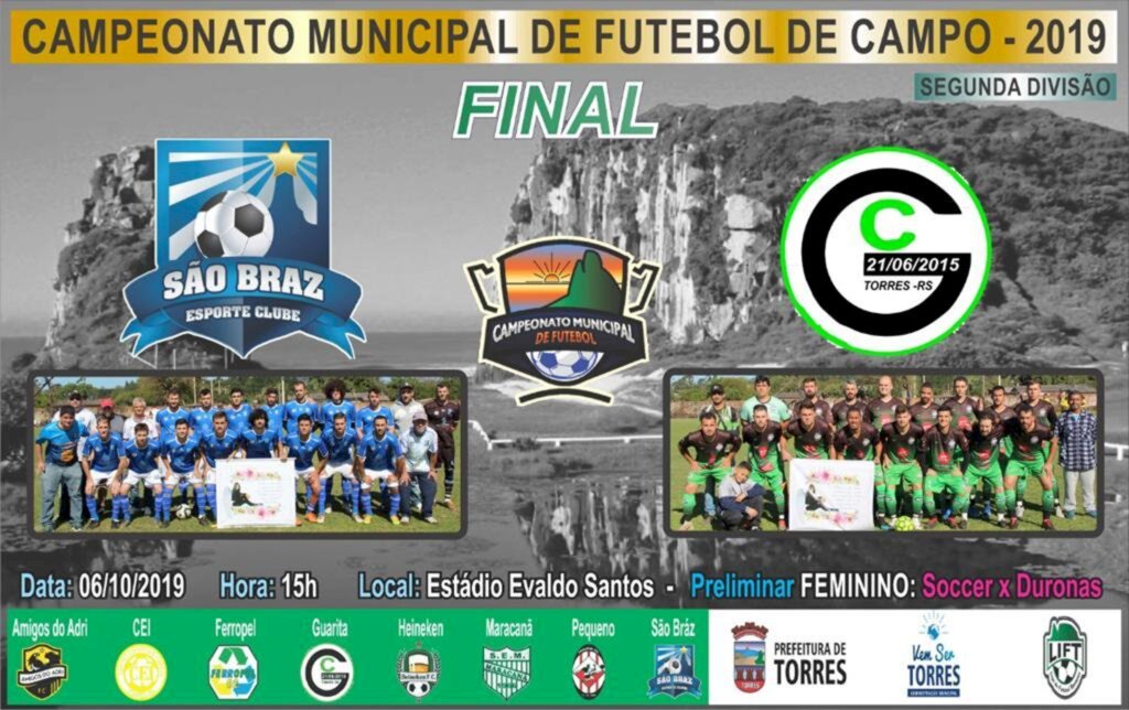 FINAL DA 2ª DIVISÃO DO CAMPEONATO MUNICIPAL ACONTECE NO DOMINGO (06)