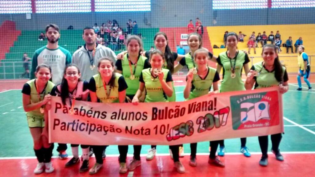 PRAIA GRANDE E SÃO JOÃO DO SUL FAZEM BONITO NA ETAPA MICRORREGIONAL DO JESC
