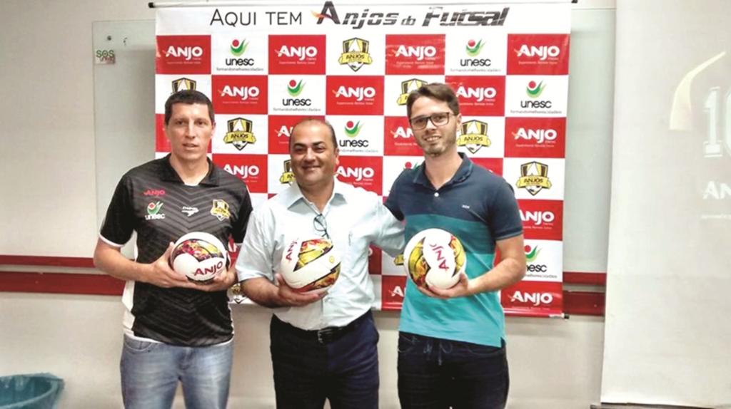 MUNICÍPIO DE PRAIA GRANDE FIRMA PARCERIA COM ANJOS DO FUTSAL