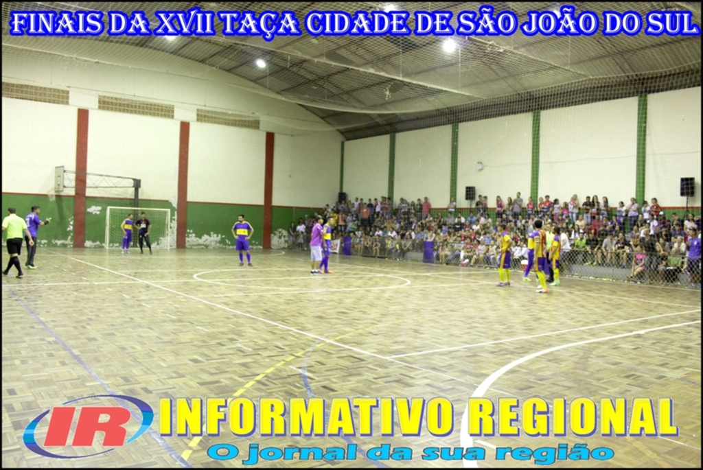 INSCRIÇÕES PARA XVIII TAÇA CIDADE DE SÃO JOÃO DO SUL ENCERRAM HOJE, DIA 18
