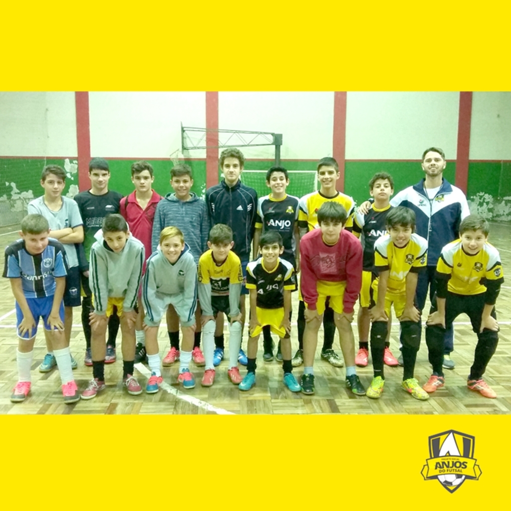 COMEÇAM OS TREINOS DO PROJETO ANJOS DO FUTSAL DE SÃO JOÃO DO SUL