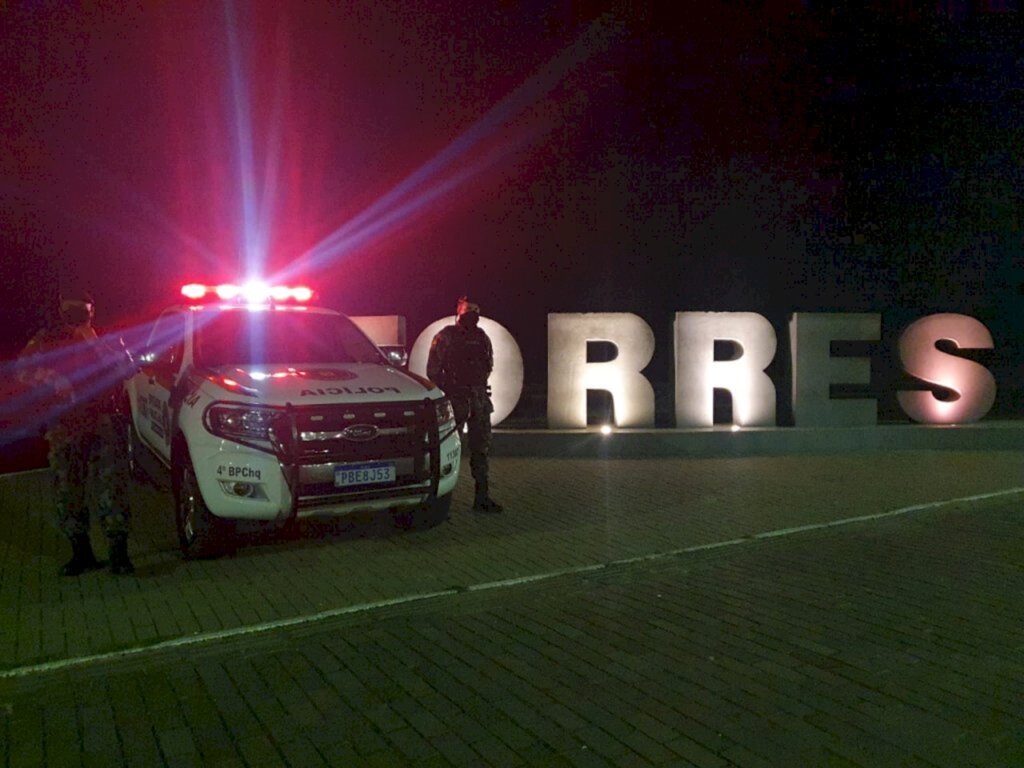 BRIGADA MILITAR E GUARDA MUNICIPAL REALIZAM OPERAÇÃO SOSSEGO INTEGRADA EM TORRES