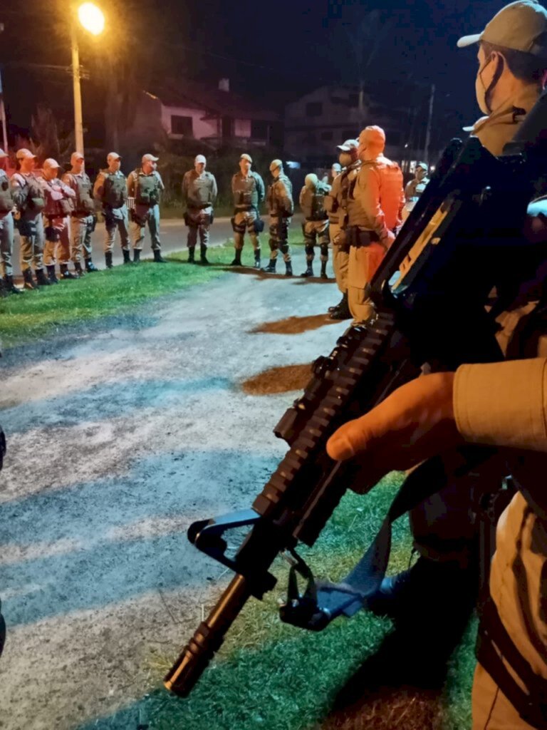 Divulgação PMSC - 