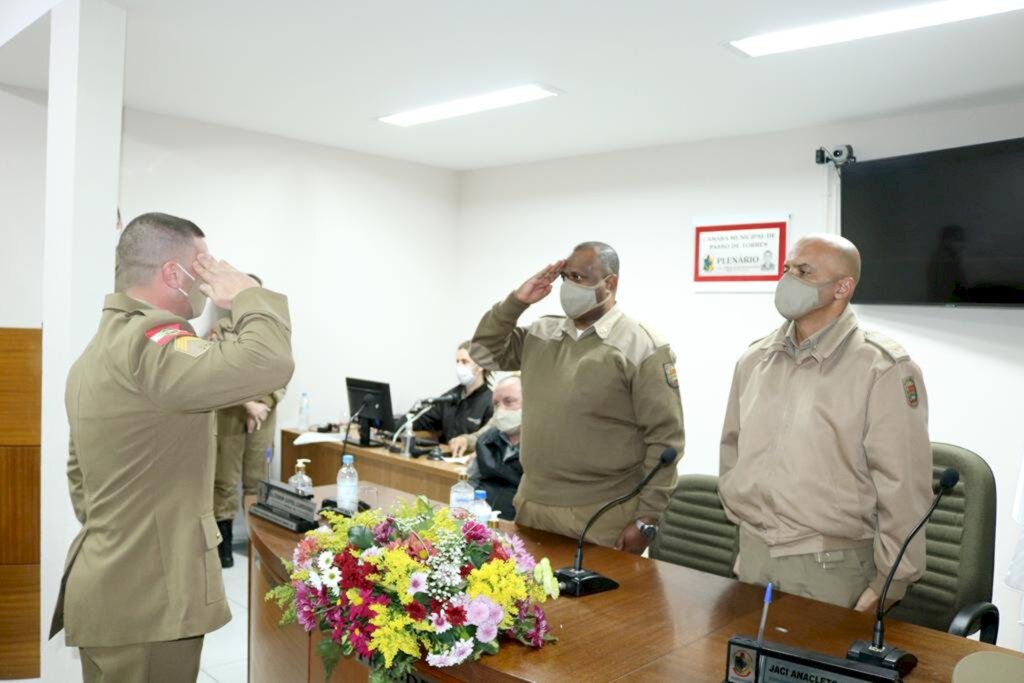 SARGENTO ANDRÉ ASSUME O COMANDO  DA POLÍCIA MILITAR DE PASSO DE TORRES