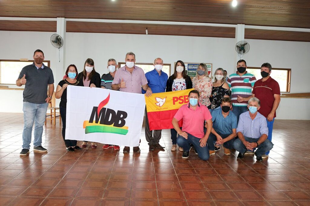 LUIZ E JUCI SÃO OFICIALIZADOS COMO PRÉ-CANDIDATOS A PREFEITO E VICE EM MORRINHOS DO SUL