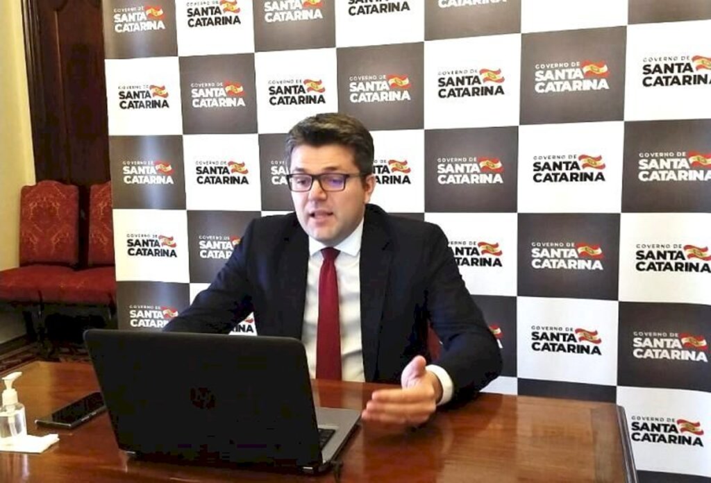 Divulgação - Alisson de Bom de Souza, em ação virtual pela PGE/SC