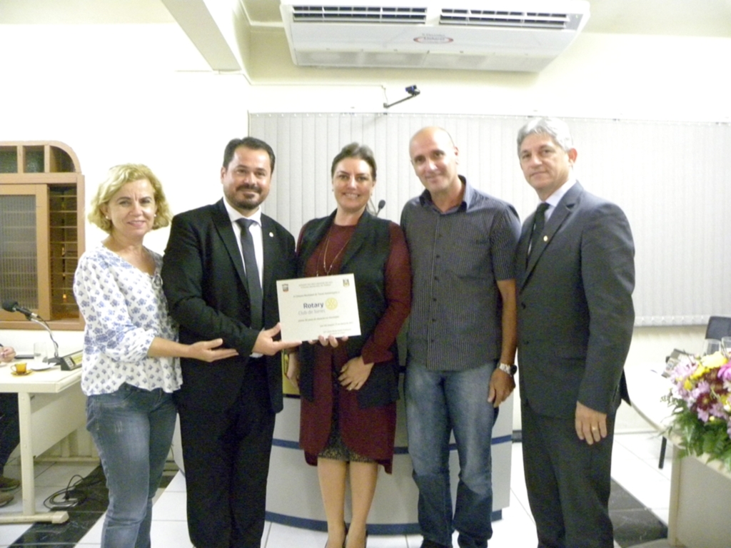 SESSÃO SOLENE DA CÂMARA MUNICIPAL AOS 20 ANOS DO ROTARY CLUB DE TORRES