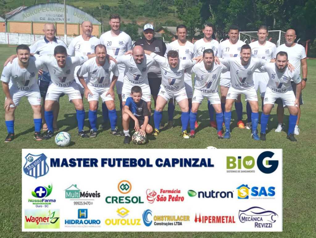 Master Master Futebol Capinzal  estreia com vitória em 2023