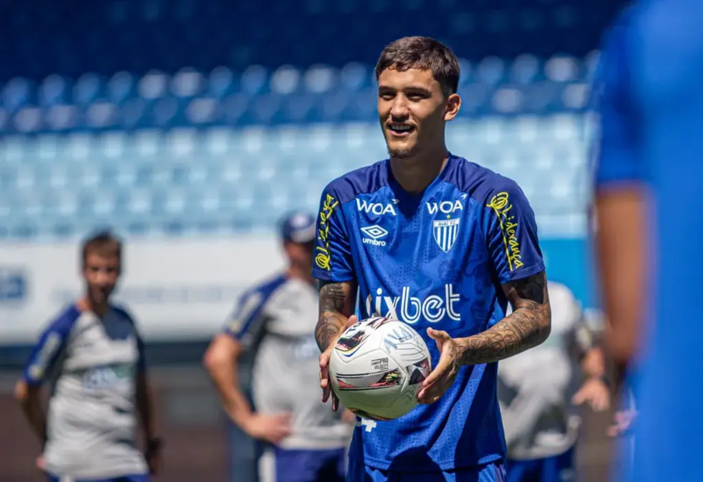  - Felipe Silva Avaí — Foto: Leandro Boeira/Avaí FC