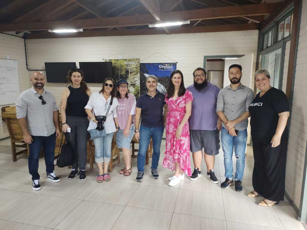 Jornalistas italianos visitam Santa Catarina

