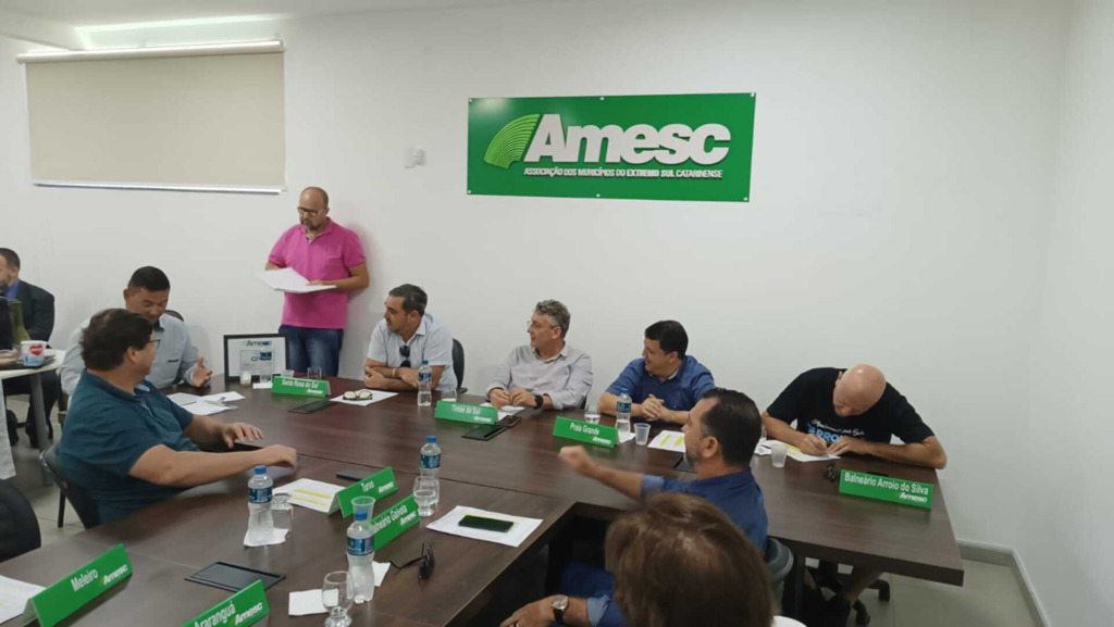 Prefeito de Santa Rosa do Sul assume AMESC