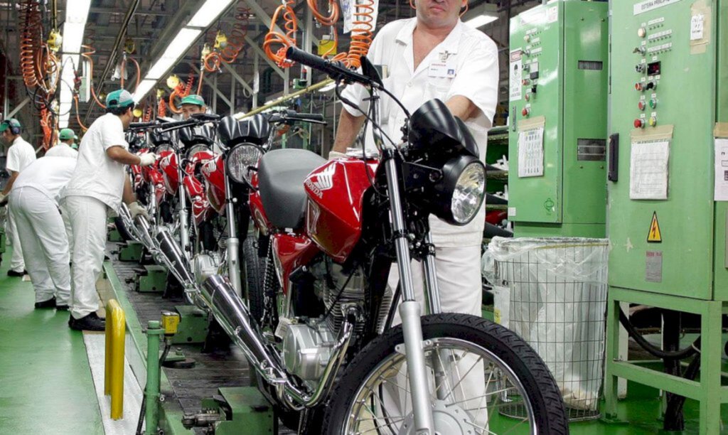 Produção de motocicletas aumenta 18,2%