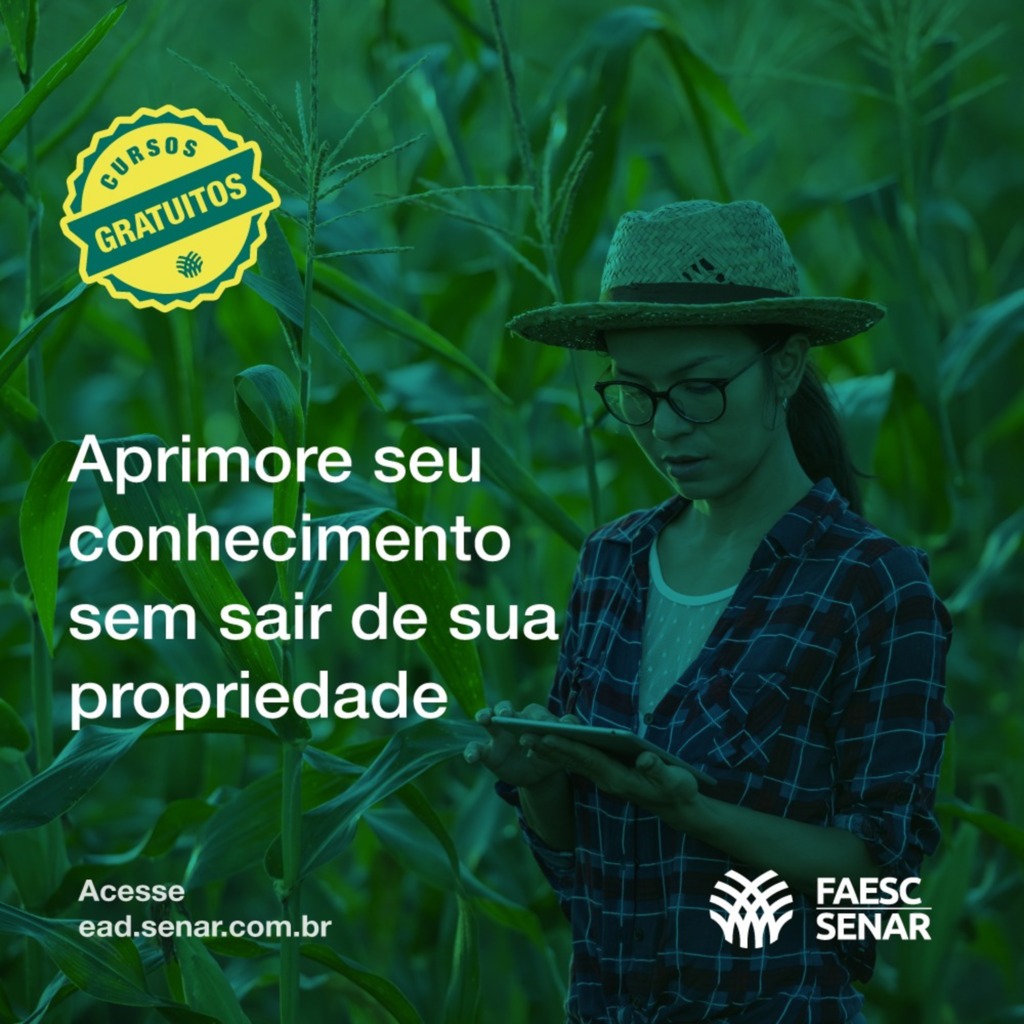 Curso de reprodução animal tem inscrições abertas no Portal de Educação a Distância do Senar/SC