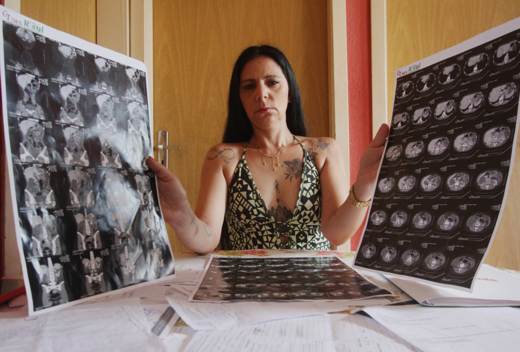 Jô Folha - DP - Andrea Ramos agora tem mais esperanças de que irá resolver o seu problema