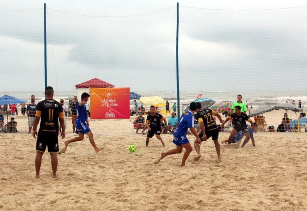 NO DOMINGO (12) OCORRE A 3ª RODADA DO CAMPEONATO PRAIANO DE BEACH SOCCER DE TORRES