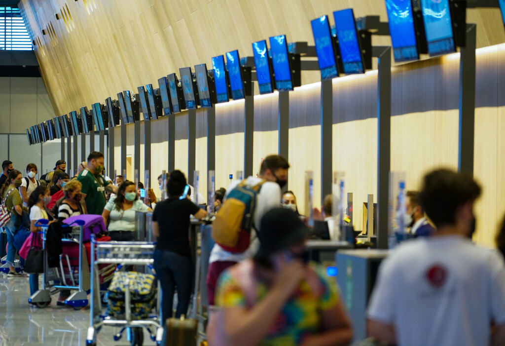 SC espera aumento de 95% do fluxo de passageiros nos aeroportos do estado para o Carnaval