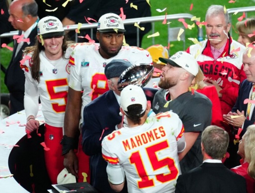 Patrick Breen - Mahomes se tornou o 13º quarterback na história da NFL a ter mais de um título de Super Bowl conquistado ao longo das 57 edições da final unificada da liga.