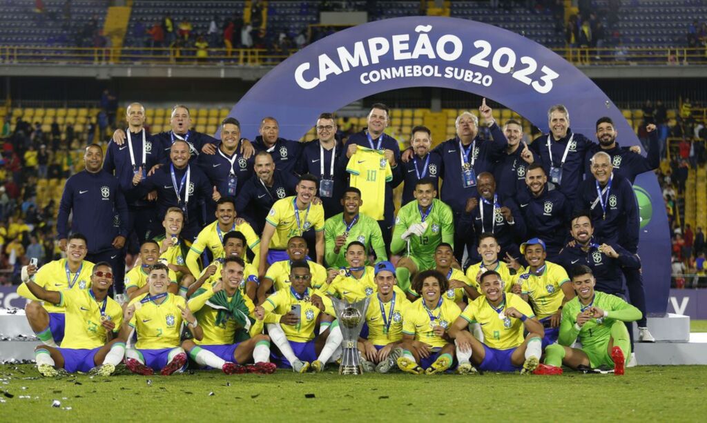 Brasil volta a conquistar Sul-Americano sub-20 após 12 anos