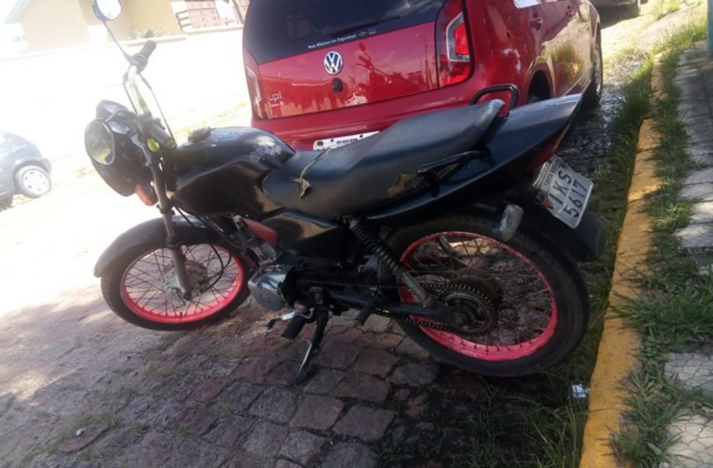 Adolescente é apreendido com motocicleta adulterada em São Sepé
