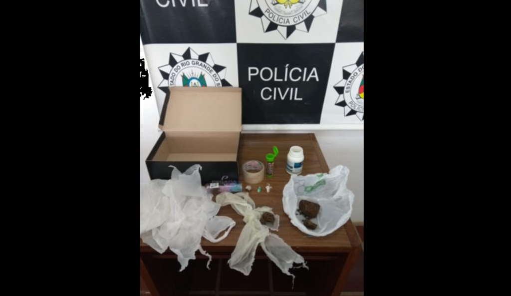 Jovem é preso por tráfico de drogas em São Sepé