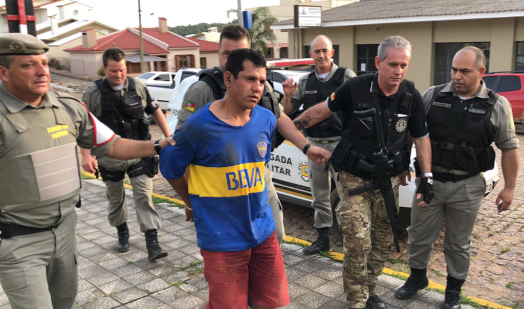 Recapturado condenado que fugiu de presídio escalando muro em São Sepé