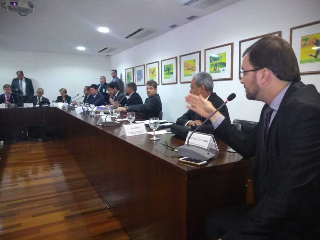 Foto: Prefeitura de Santiago (Divulgação) - Prefeito Tiago Gorski Lacerda, de Santiago, foi um dos gestores presentes no encontro