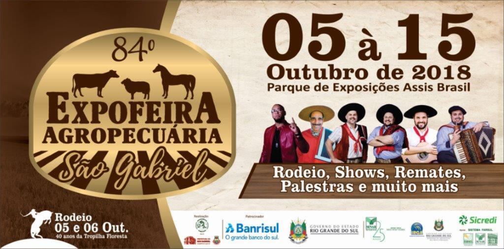  - Serão diversas atrações até o dia 15 de outubro no Parque de Exposições Assis Brasil
