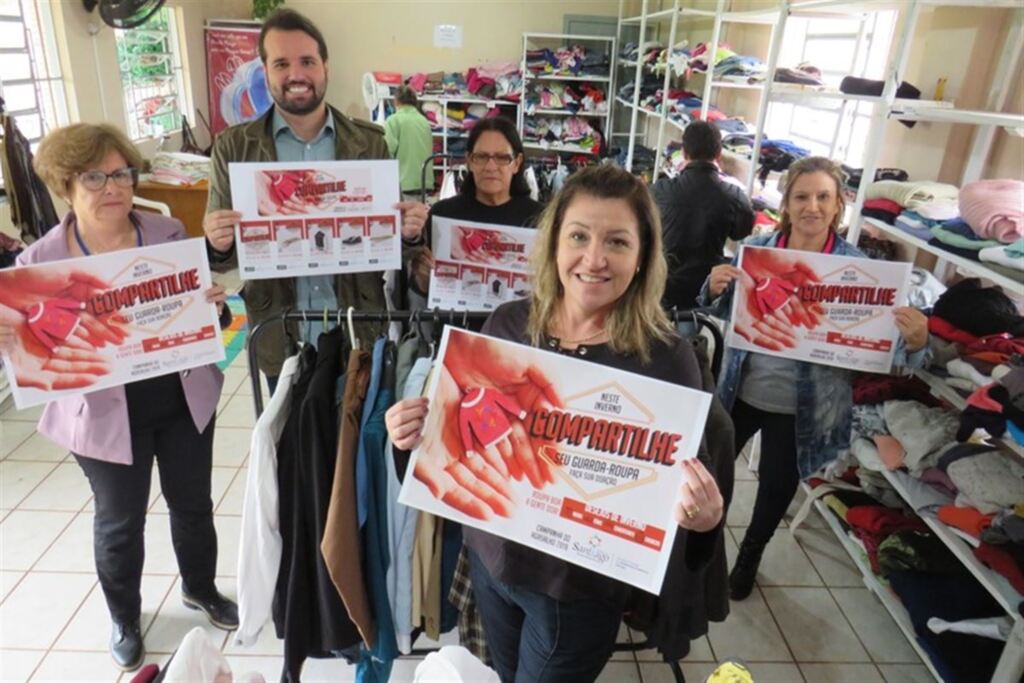 Prefeitura de Santiago lança campanha do agasalho
