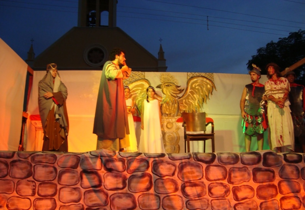 Distrito de Santiago recebe encenação da Paixão de Cristo