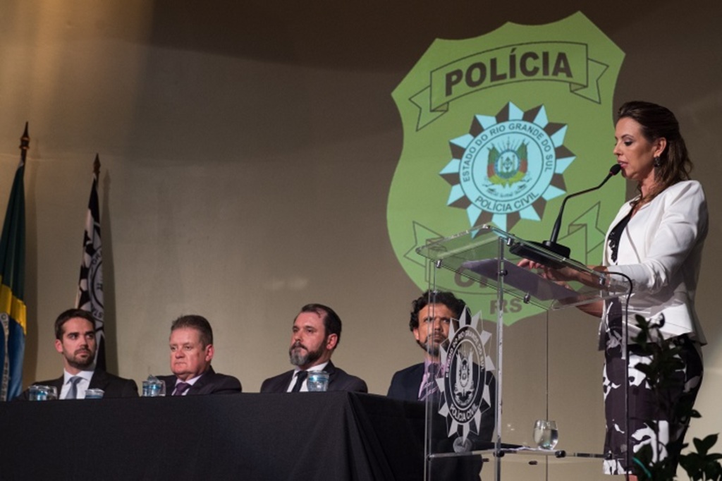 Foto: Leonardo Contursi (Câmara de Vereadores de Porto Alegre) - Nadine tomou posse como Chefe de Polícia em janeiro