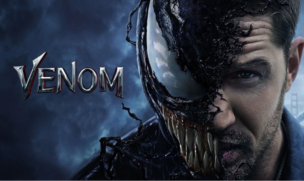 Filme de ação 'Venom' segue em cartaz no cinema de Santiago