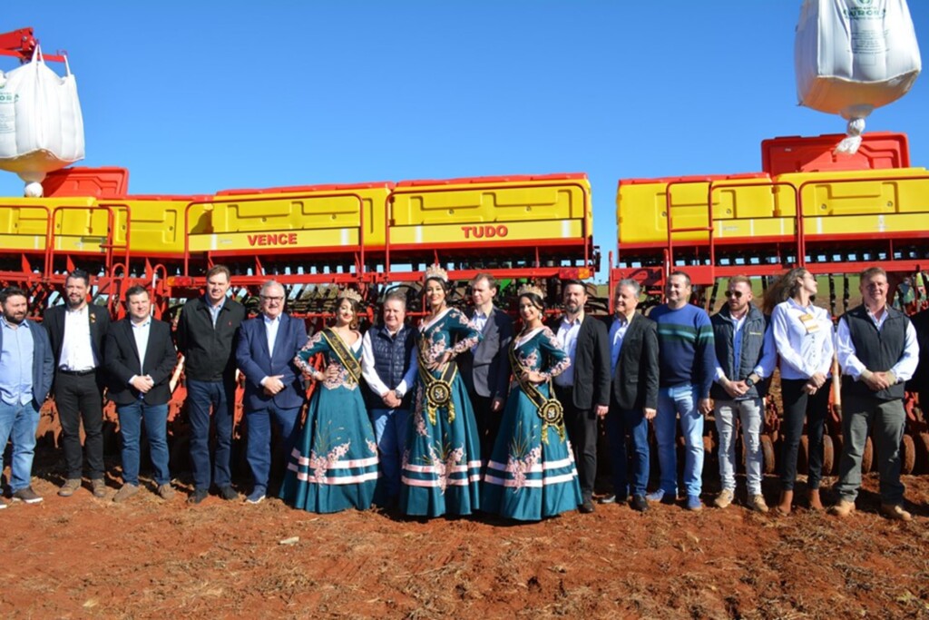 VÍDEO: Fenatrigo marca a abertura oficial do plantio de trigo no Estado