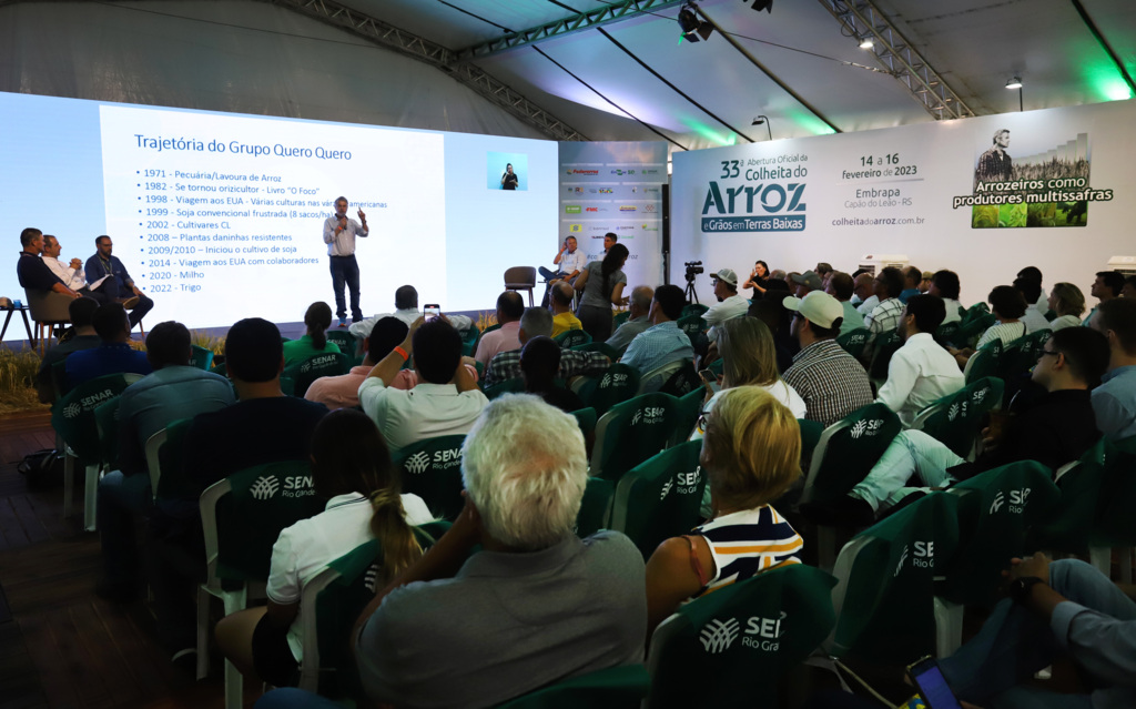 Foto: Carlos Queiros - 33ª Abertura da Colheita do Arroz iniciou na terça-feira (14)
