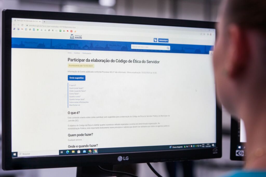 Prefeitura convida joinvilenses para contribuir na elaboração de Código de Ética do Servidor