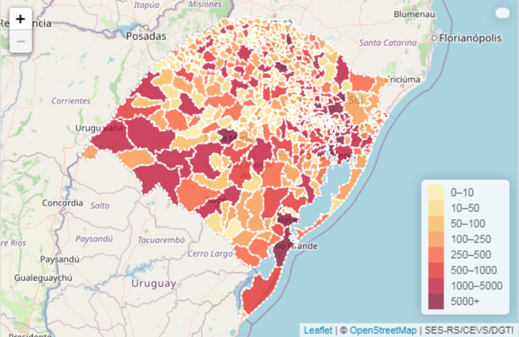 Região tem seis novos óbitos por Covid-19 registrados