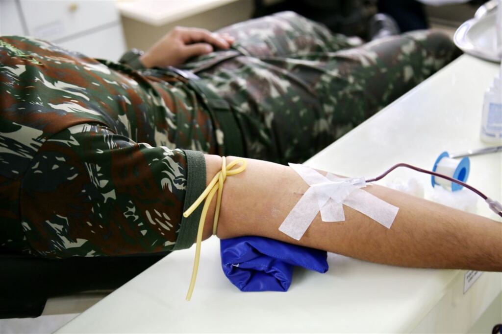 Dezesseis a cada mil brasileiros doam sangue