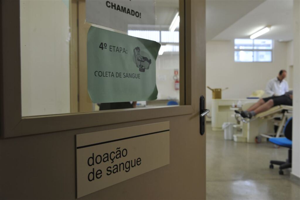Foto: Charles Guerra (Arquivo Diário) - O Hemocentro Regional de Santa Maria registra queda de 30% de doadores