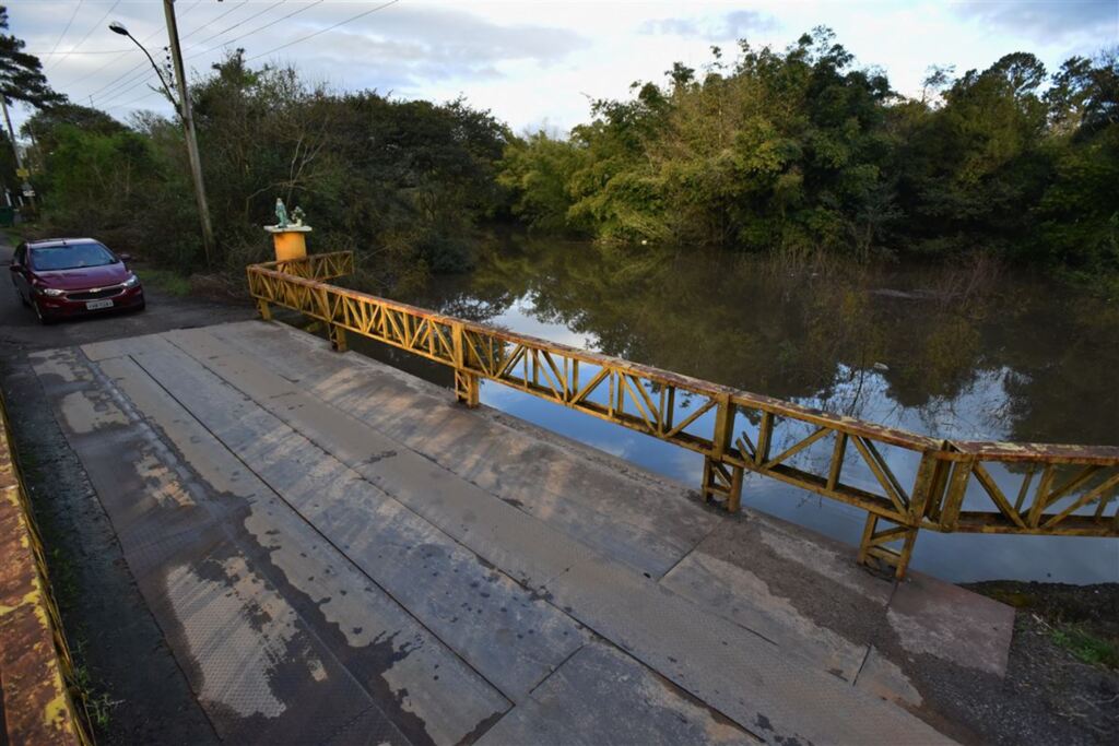 Rio Vacacaí está 8 metros acima do nível normal