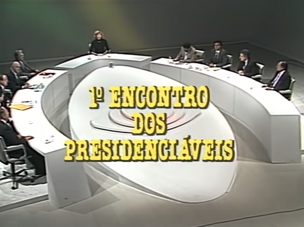 Há 30 anos, acontecia o primeiro debate presidencial na televisão
