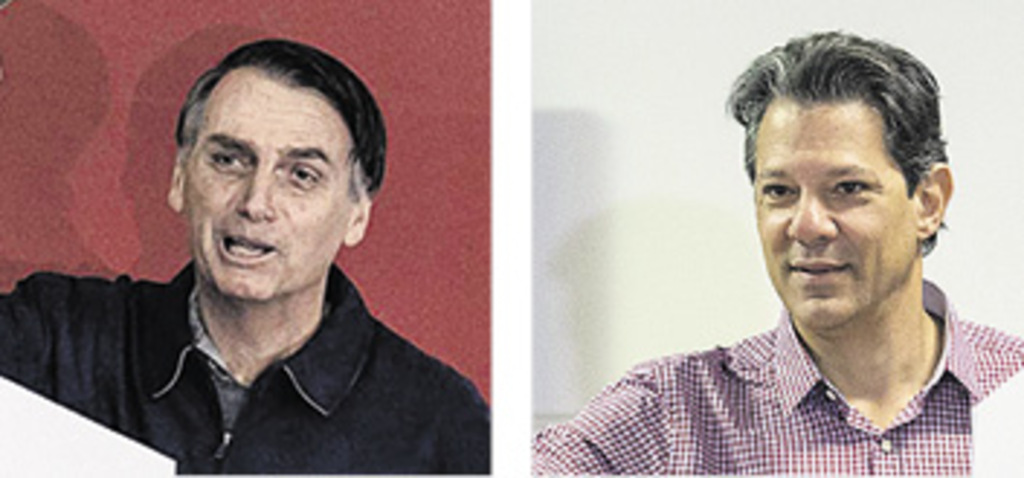 Bolsonaro, com 58% dos votos válidos, tem 16 pontos de vantagem sobre Haddad, diz Datafolha