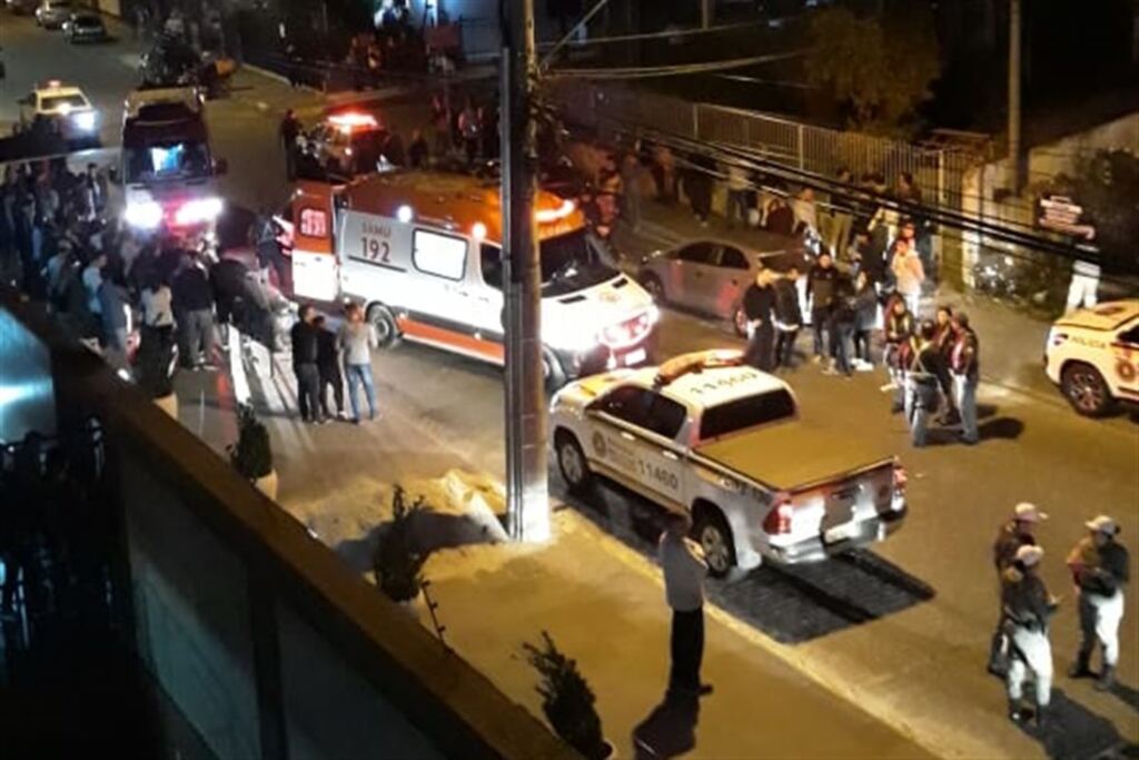 Motorista fura blitz e atropela policial militar em Santa Maria