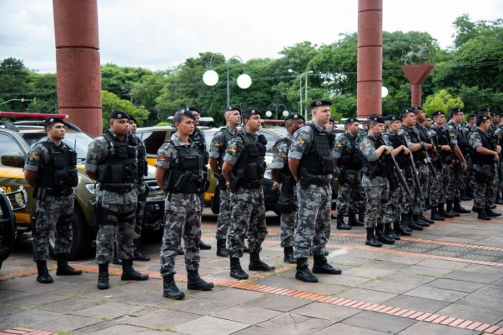 título imagem 82 novos policiais militares irão reforçar efetivo na região