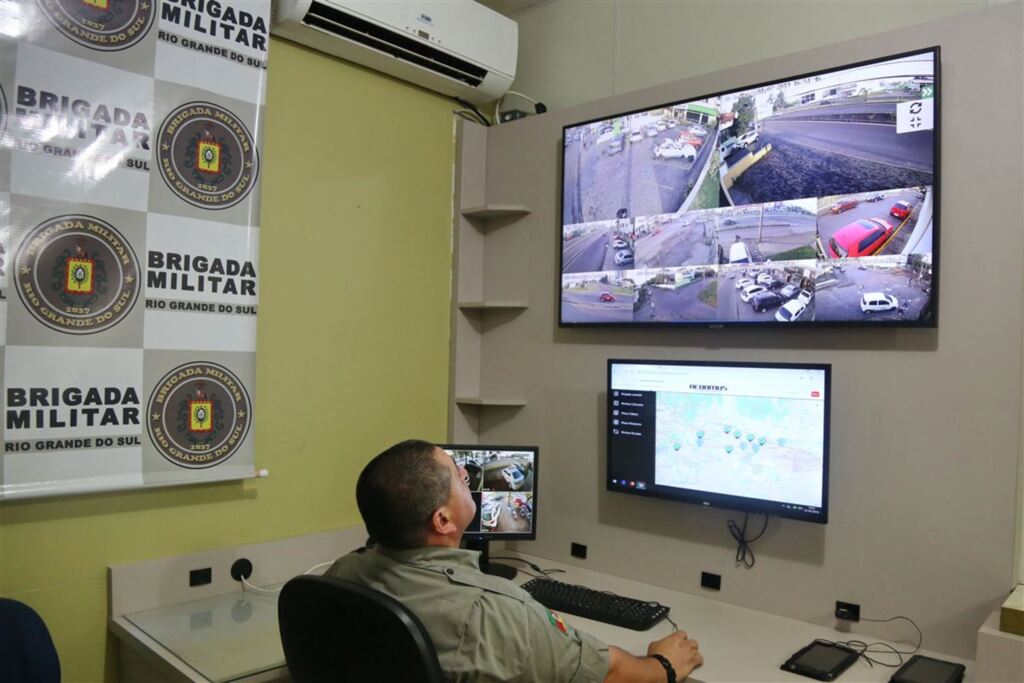 Parceria entre comunidade e polícia garante mais de 30 câmeras em Camobi