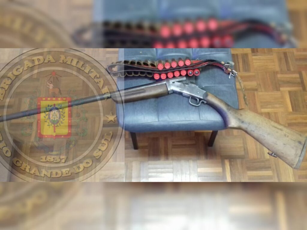 Homem é detido por porte ilegal de arma de fogo em Santiago
