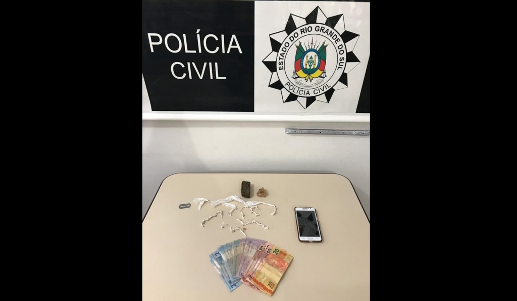 Polícia prende trio suspeito de tráfico de drogas em Tupanciretã