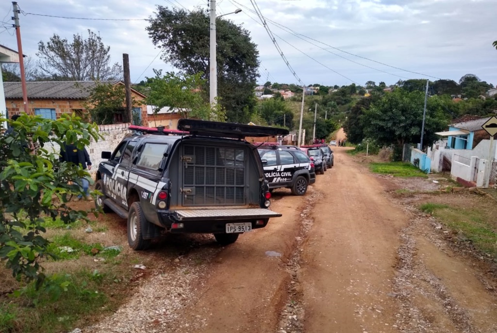 Polícia Civil desarticula, em São Sepé, quadrilha ligada a facção criminosa da Capital