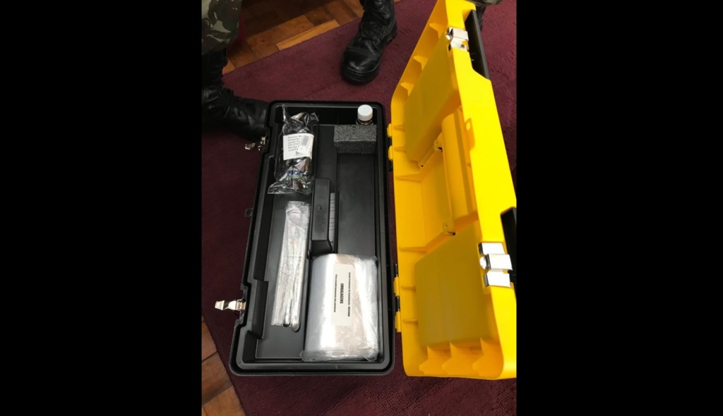 Exército recebe kit para teste em drogas em Santa Maria